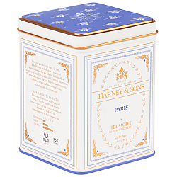 תה שחור פריז Paris בפחית 40 גרם 20 שקיקים - מבית Harney & Sons