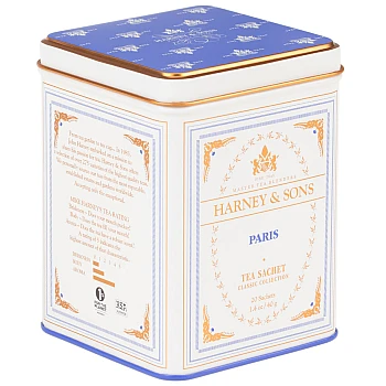 תה שחור פריז Paris בפחית 40 גרם 20 שקיקים - מבית Harney & Sons