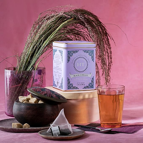 תערובות תה דומדמניות שחורות 40 גרם 20 שקיות - מבית Harney & Sons