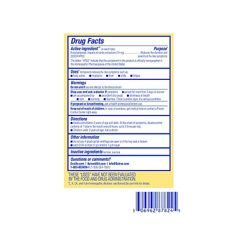 אוסילו אוסילוקוקסינום Oscillococcinum תכולה 12 מנות - מבית BIORON אוסילו אוסילוקוקסינום Oscillococcinum תכולה 12 מנות - מבית BIORON