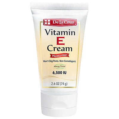 קרם ויטמין E לחות 74 גרם - De La Cruz