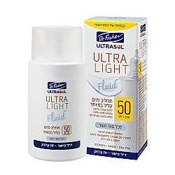 אולטרסול אולטרה לייט תחליב פנים SPF50 קליל במיוחד לכל סוגי העור 50 מ"ל - ד"ר פישר