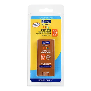 אולטרסול קידס סטיק לילדים +SPF50 הגנה מהשמש 13 גרם - ד"ר פישר