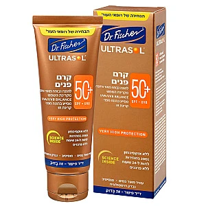 אולטרסול קרם פנים +SPF50 להגנה גבוהה 75 מ"ל - ד"ר פישר