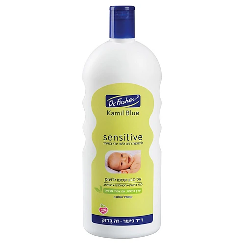 אל-סבון ושמפו לתינוק צמחי מרפא קמיל בלו סנסיטיב 1 ליטר - ד"ר פישר