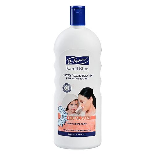 אל סבון פלורל מועשר בלחות לתינוקות עדין קמיל בלו קלאסיק 1 ליטר - ד"ר פישר