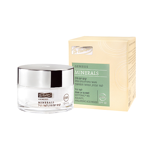 ג’נסיס מינרלס קרם יום מזין SPF30 לעור רגיל 50 מ"ל - Dr Fischer
