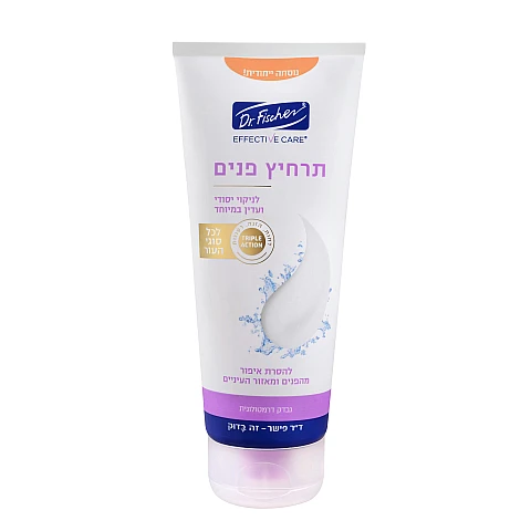 ד”ר פישר אפקטיב קר תרחיץ פנים לכל סוגי העור 180 מ"ל - Dr Fischer ד”ר פישר אפקטיב קר תרחיץ פנים לכל סוגי העור 180 מ"ל - Dr Fischer