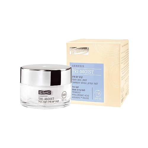 ד”ר פישר ג’נסיס טרי מויסט קרם יום מזין SPF30 לעור רגיל 50 מ"ל - Dr Fischer