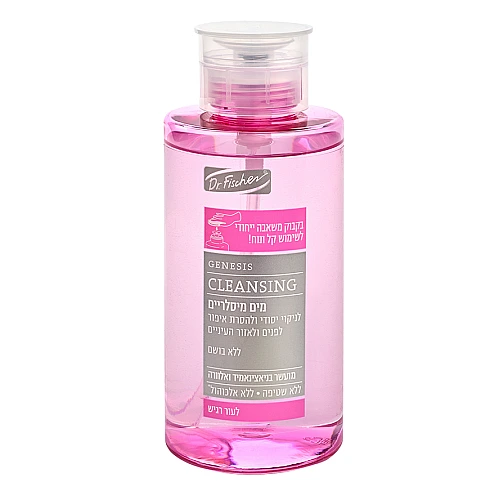 ד”ר פישר ג’נסיס קלינסינג מים מיסלריים לעור רגיש ללא בושם 380 מ"ל - Dr Fischer