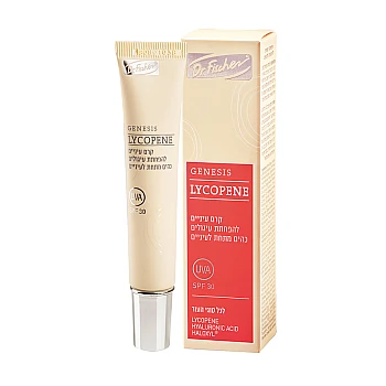 ד”ר פישר ג’נסיס קרם עיניים ליקופן SPF30 לאזור העיניים והשפתיים 15 מ"ל - Dr Fischer