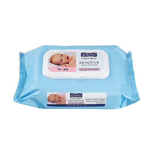 מגבונים לפנים קמיל בלו סנסיטיב 60 מגבונים - ד"ר פישר