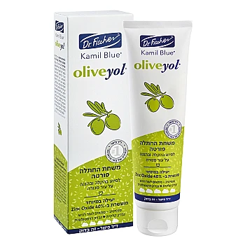 משחת החתלה טיפולית קמיל בלו oliveyol אוליביול 100 גרם - ד"ר פישר