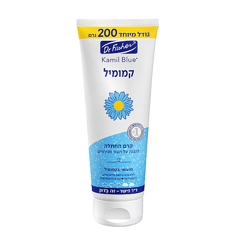 קרם החתלה קמומיל להגנה על העור מנירוייס קמיל בלו 200 גרם - ד"ר פישר קרם החתלה קמומיל להגנה על העור מנירוייס קמיל בלו 200 גרם - ד"ר פישר