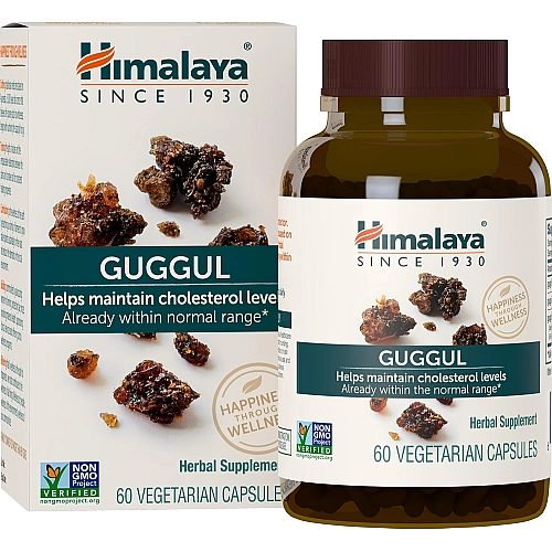 Guggul גוגול 60 כמוסות - מבית Himalaya