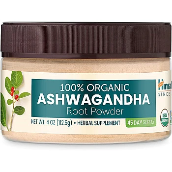 אבקת שורש אשווגנדה אורגנית 113 גרם - מבית Himalaya