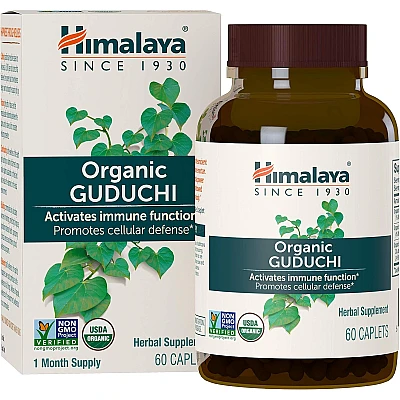גודוצ'י אורגני 60 טבליות - מבית Himalaya