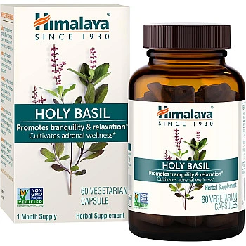 טולסי ריחן קדוש 60 כמוסות - מבית Himalaya