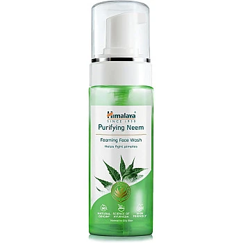 קצף ניקוי נים לעור רגיל עד שמנוני 150 מ״ל - מבית Himalaya