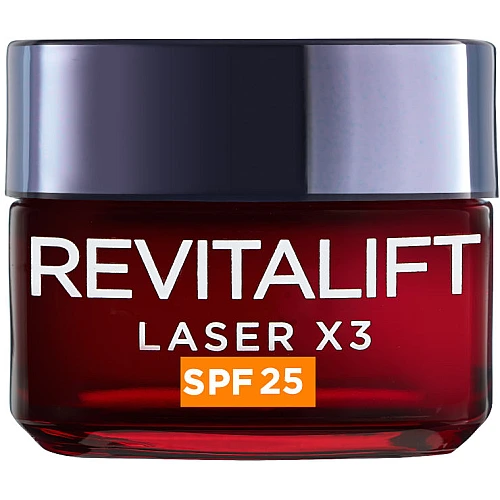 לוריאל REVITALIFT LASER קרם SPF25 אנטי-אייג'ינג מתקדם ליום 50 מ"ל - מבית L'OREAL PARIS