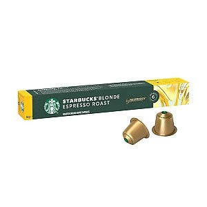 סטארבקס קפסולות Blonde בלונד 10 קפסולות - מבית Starbucks