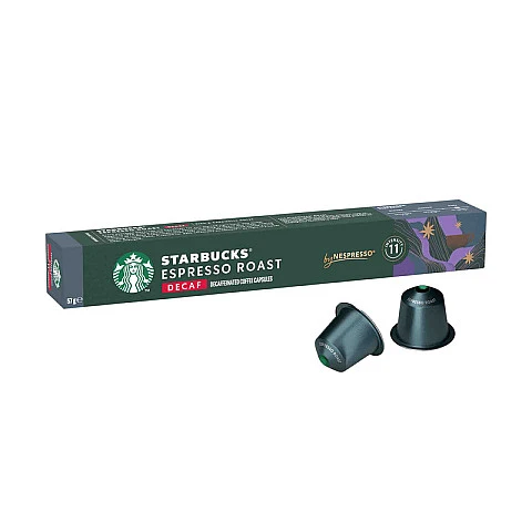 סטארבקס קפסולות Espresso decafe קפה אספרסו נטול קפאין 10 קפסולות - מבית Starbucks