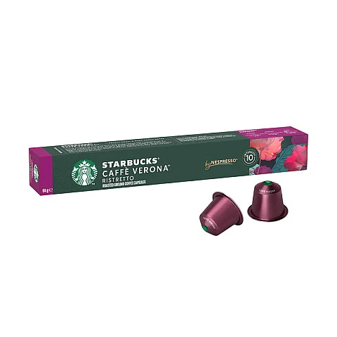סטארבקס קפסולות קפה Verona ורונה 10 קפסולות - מבית Starbucks סטארבקס קפסולות קפה Verona ורונה 10 קפסולות - מבית Starbucks