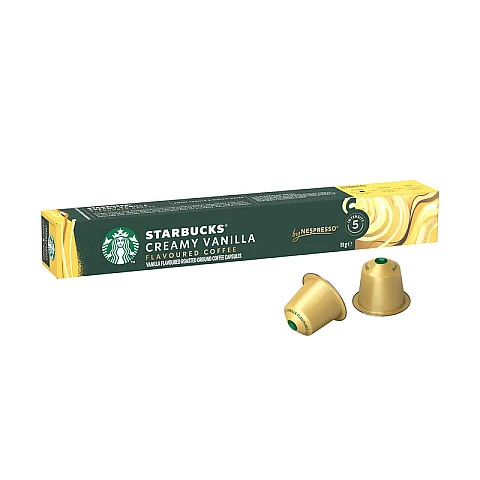 קפסולות סטארבקס Vanilla flavor בטעם וניל - 10 קפסולות - מבית Starbucks