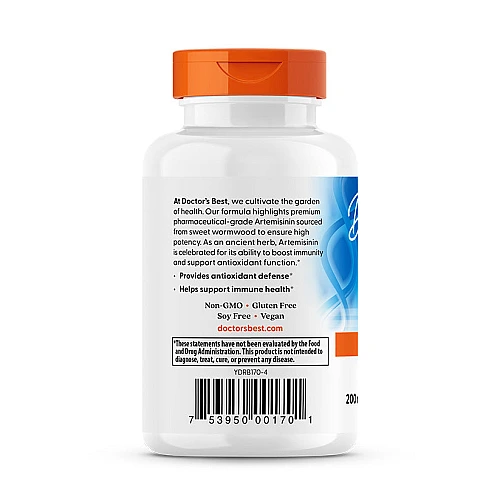 ארטמיסינין 100 מ"ג 90 כמוסות - מבית Doctor's best