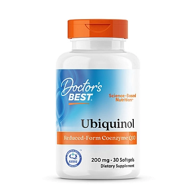 יוביקווינול 200 מ״ג - 30 כמוסות - מבית Doctor's best