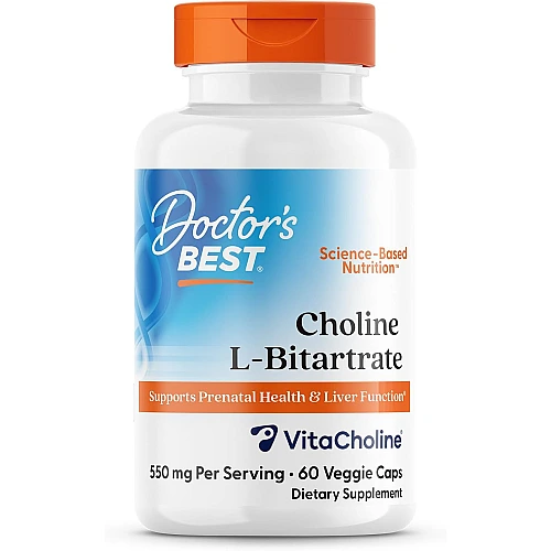 כולין ל-ביטרטרט 60 כמוסות - מבית Doctor's best