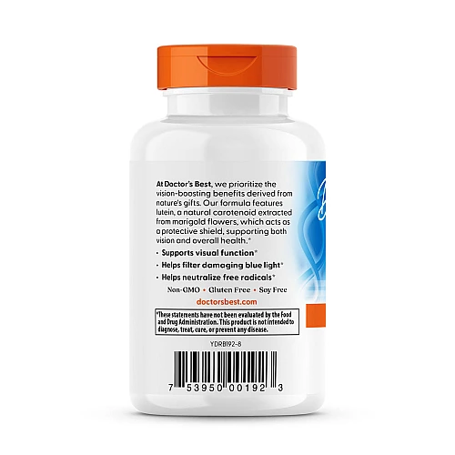 לוטאין 20 מ"ג 60 כמוסות - מבית Doctor's best