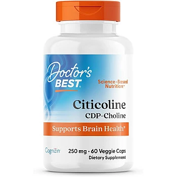 סיטיכולין 250 מ"ל 60 כמוסות  - מבית Doctor's best