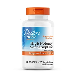 סראפפטאז 90 כמוסות - מבית Doctor's best