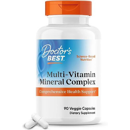 קומפלקס מולטי-ויטמינים ומינרלים 90 כמוסות - מבית Doctor's best