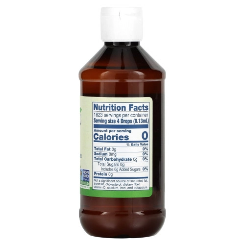 סטיביה ממתיק נוזלי אורגני ללא קלוריות 237 מ"ל - מבית NOW FOODS