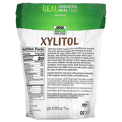 קסיליטול 1.1 ק"ג  - מבית NOW FOODS