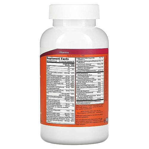 מולטי-ויטמין EVE לנשים 180 כמוסות - מבית NOW FOODS