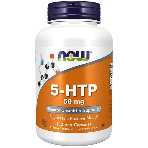 5-HTP במינון 50 מ"ג 180 כמוסות - מבית NOW FOODS 5-HTP במינון 50 מ"ג 180 כמוסות - מבית NOW FOODS