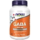GABA גאבא 500 מ"ג עם ויטמין B6 תכולה 100 כמוסות - מבית NOW FOODS