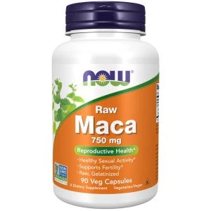  MACA מאקה 750 מ"ג - 90 כמוסות מבית NOW FOODS