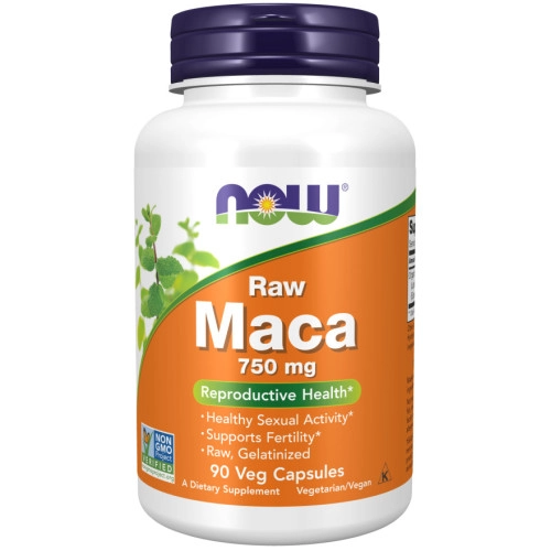 MACA מאקה 750 מ"ג 90 כמוסות - מבית NOW FOODS