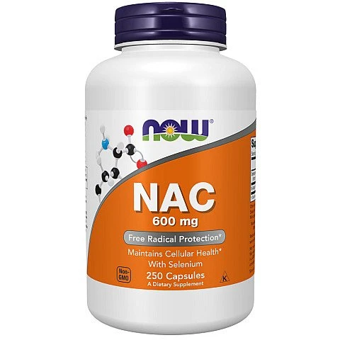 NAC נ-אצטיל ל-ציסטאין 250 כמוסות - מבית NOW FOODS NAC נ-אצטיל ל-ציסטאין 250 כמוסות - מבית NOW FOODS