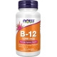 ויטמין B-12 למציצה 1000 מק"ג חומצה פולית - 250 לכסניות מבית NOW FOODS