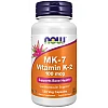 ויטמין (K2 (MK-7 קיי 2 - 100 מ"ג 120 כמוסות - מבית NOW FOODS