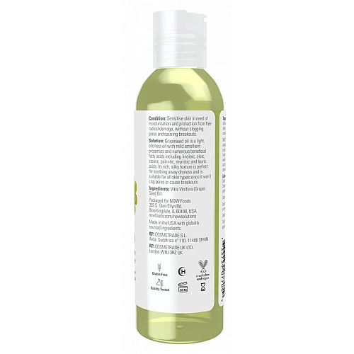 שמן זרעי ענבים 118 מ"ל - מבית NOW FOODS