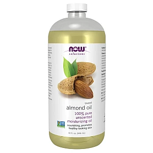 שמן שקדים מתוקים טהור 946 מ”ל - מבית NOW FOODS