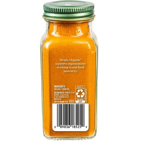 כורכום אורגני 67 גרם - Simply Organic כורכום אורגני 67 גרם - Simply Organic