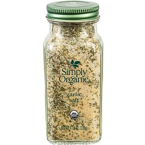 אבקת שום ומלח ים אורגני 133 גרם - Simply Organic