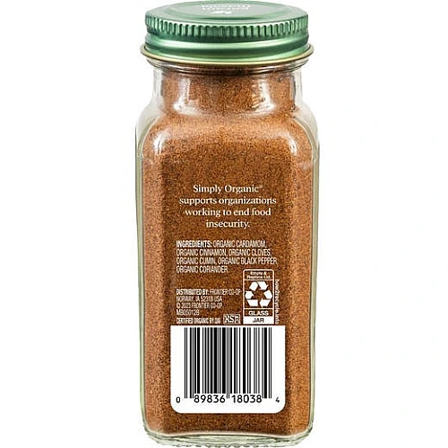 גאראם מאסאלה אורגני 85 גרם - Simply Organic